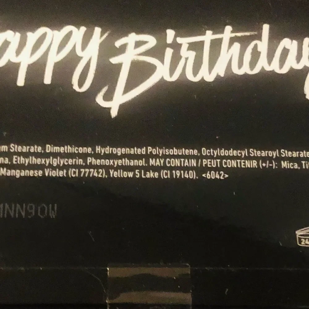 Eye Palette NYX Happy Birthday version never opened adding Ipsy bag